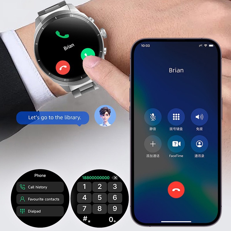 Sleep Monitoring Bluetooth Calling Smartwatch photo 1