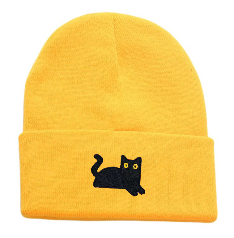 All-match Cute Cat Wool Hat photo 7