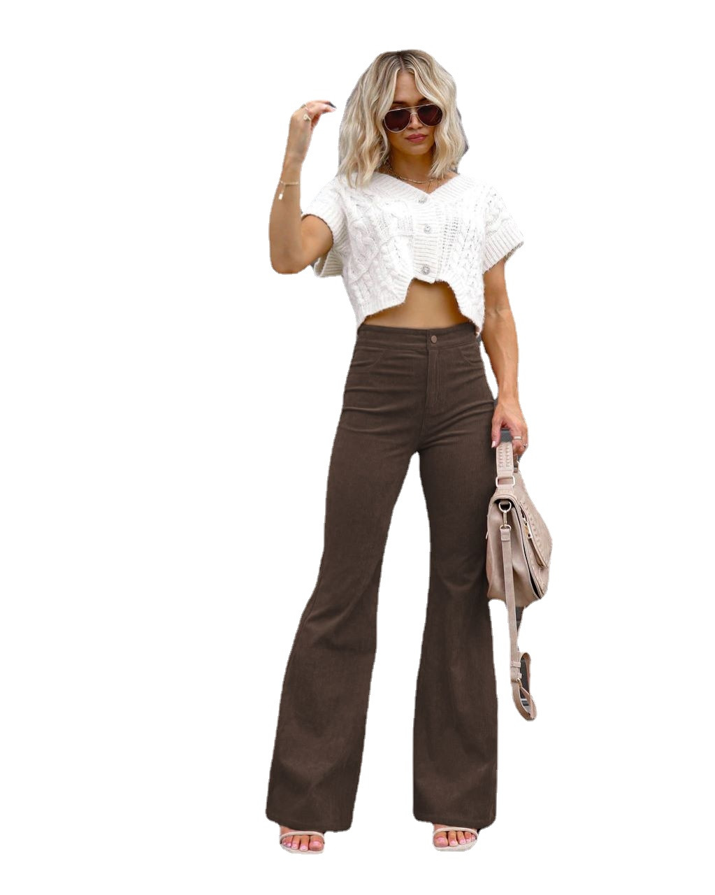Chic Women's Trousers Trendy Brand photo 7