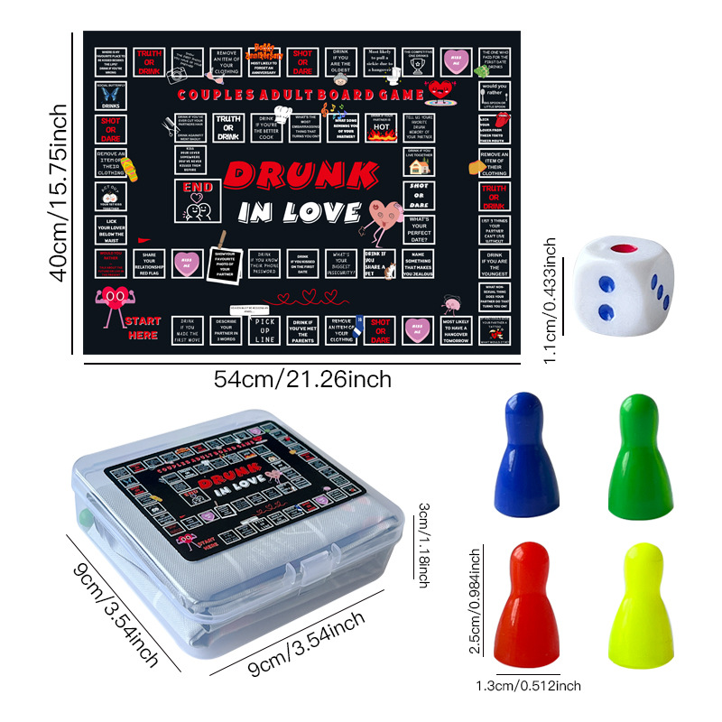 Date Night Drinking Creative Board Game photo 4