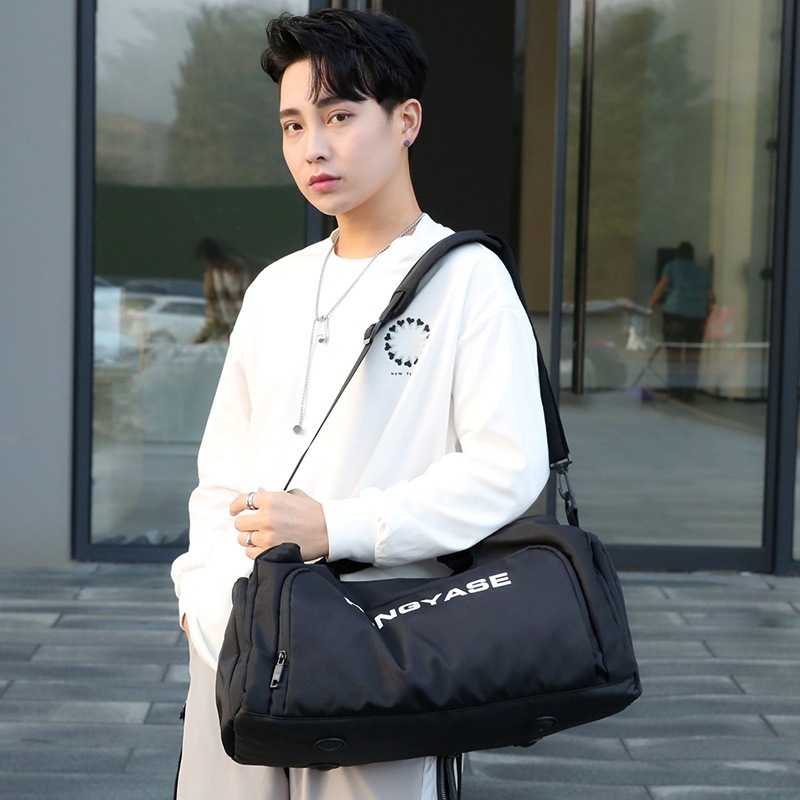 Large-capacity Dry-wet Separation Sports Gym Bag Short-trip Business Travel Casual Luggage photo 2