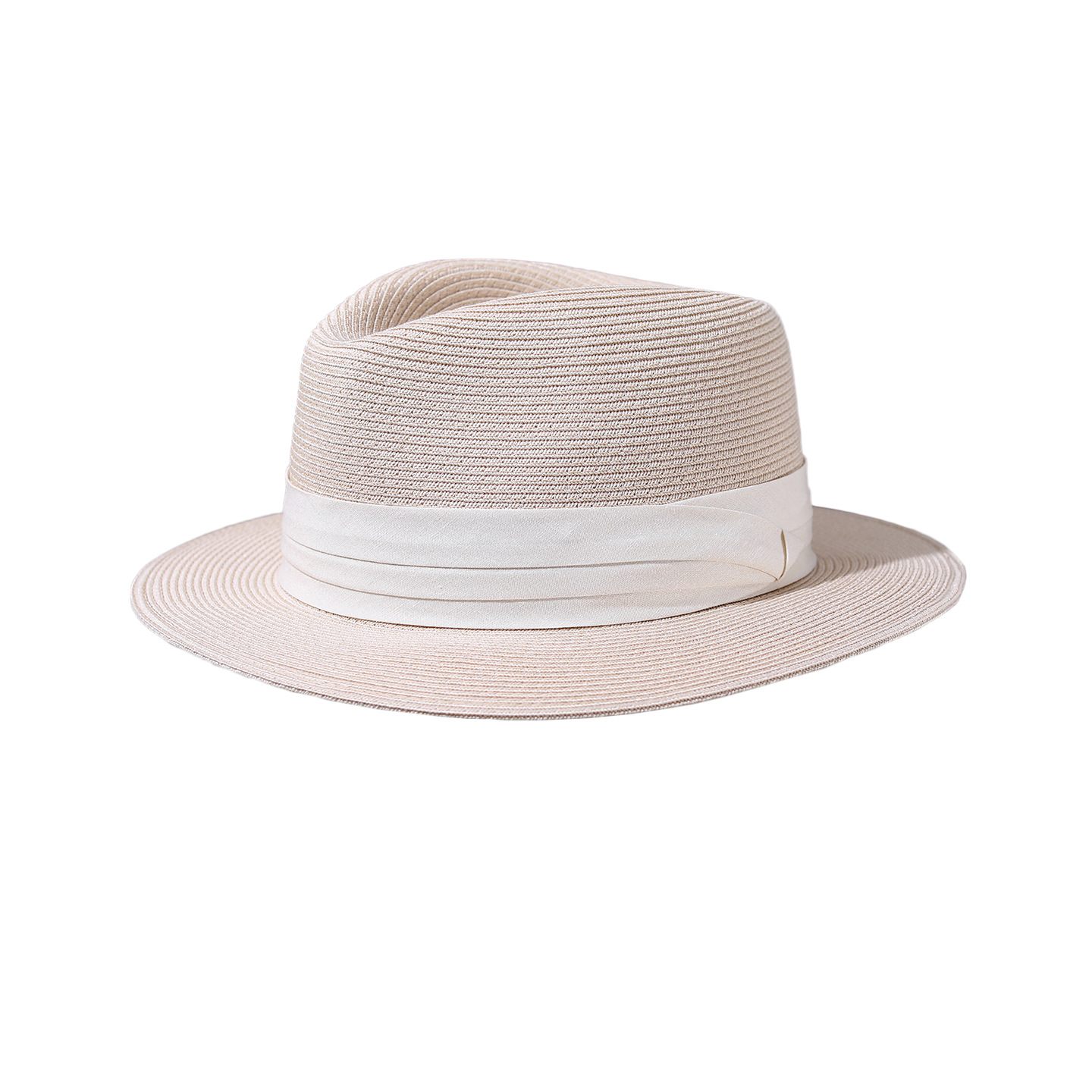 Summer French-style Straw Sun Hat For The Beach Offering Sun Protection photo 7