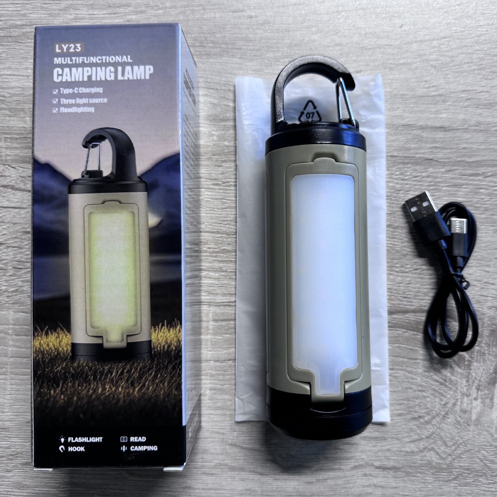 Multifunctional Foldable Four-LeafThree-Leaf Camping Lamp photo 7
