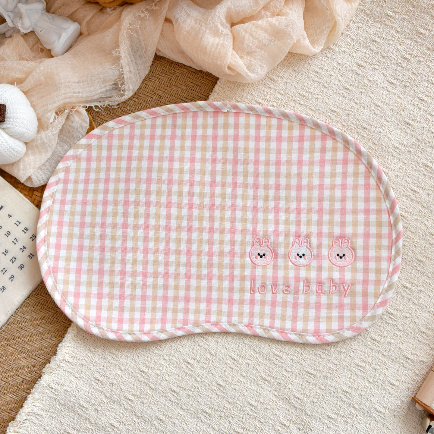 Infant And Toddler Summer Sweat-absorbing, Breathable Pillow Pillow Pad photo 7