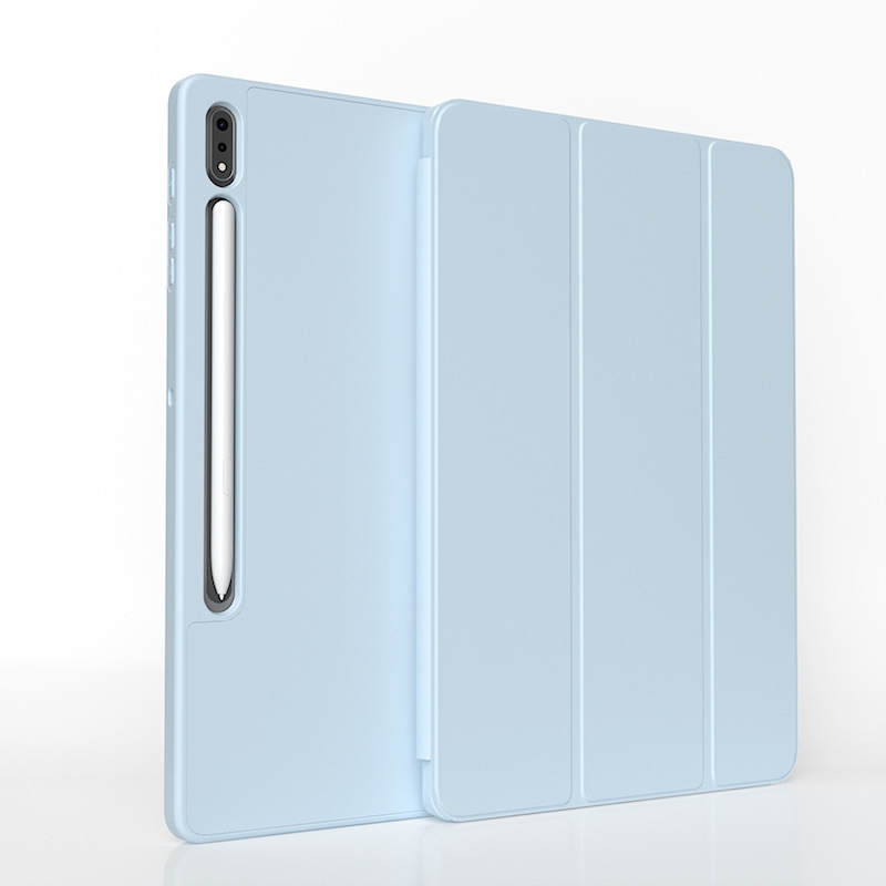 Minimalist Solid Color S8S9 Tablet Case With Pen Slot photo 4