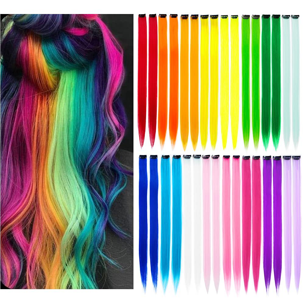 Foreign Trade European And American Invisible Seamless Color Gradient Wig photo 1