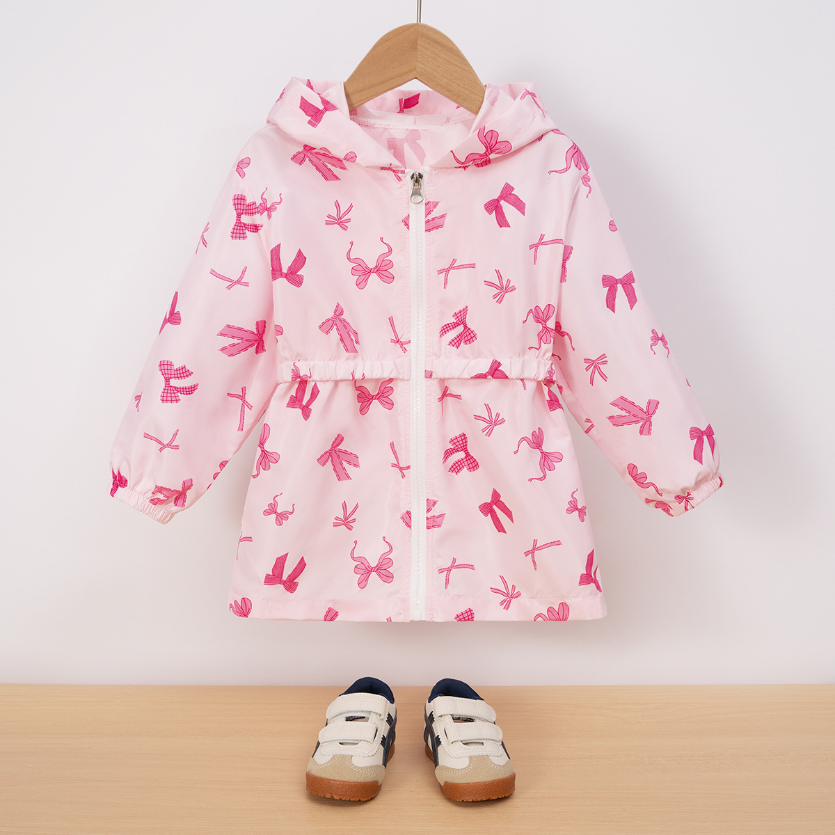 Stylish Western-style Hooded Top For Babies In Spring photo 1