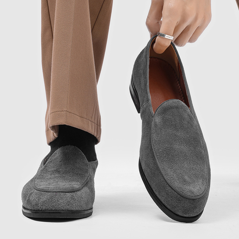 Mens French-style Fashionable Casual Low-cut Dress Shoes photo 6
