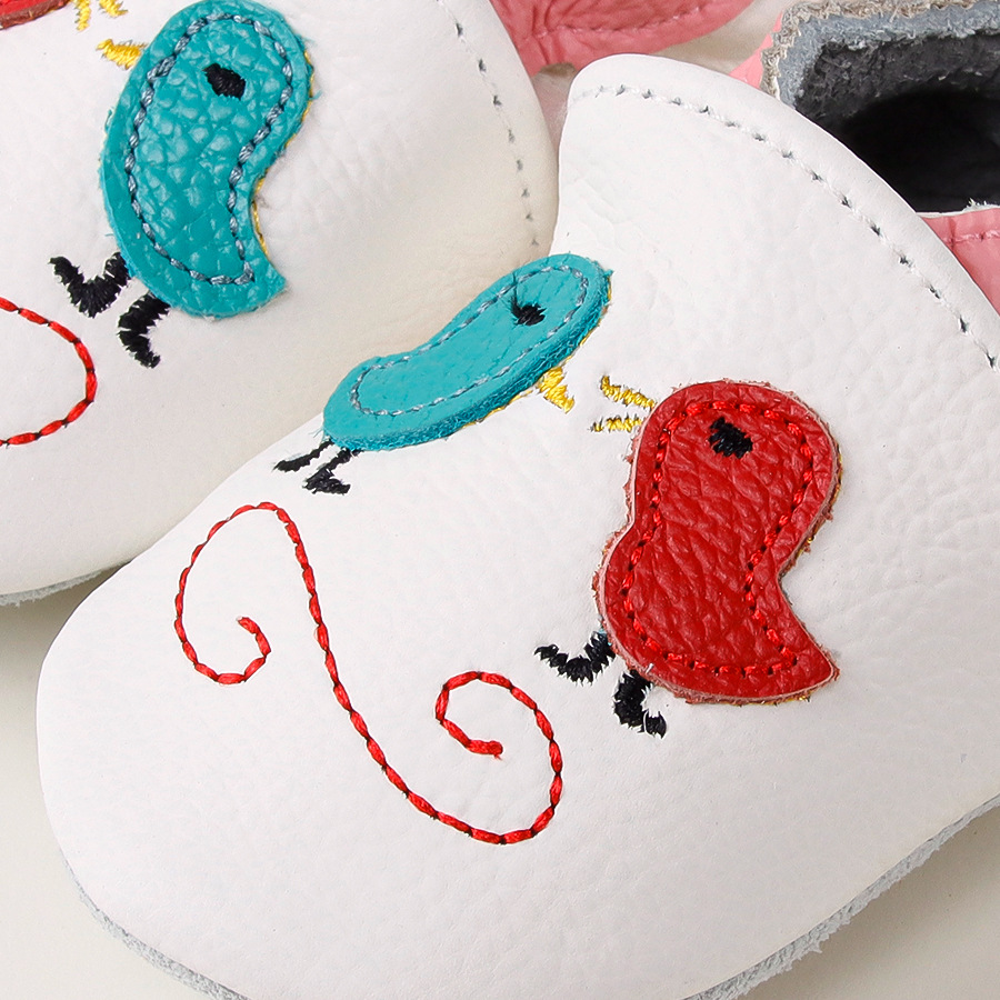 Childrens And Babies Genuine Leather First-walking Shoes photo 5