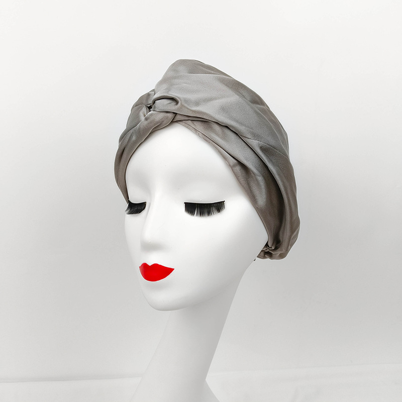 Double Layer Heavy-duty Silk Sleeping Hat photo 6