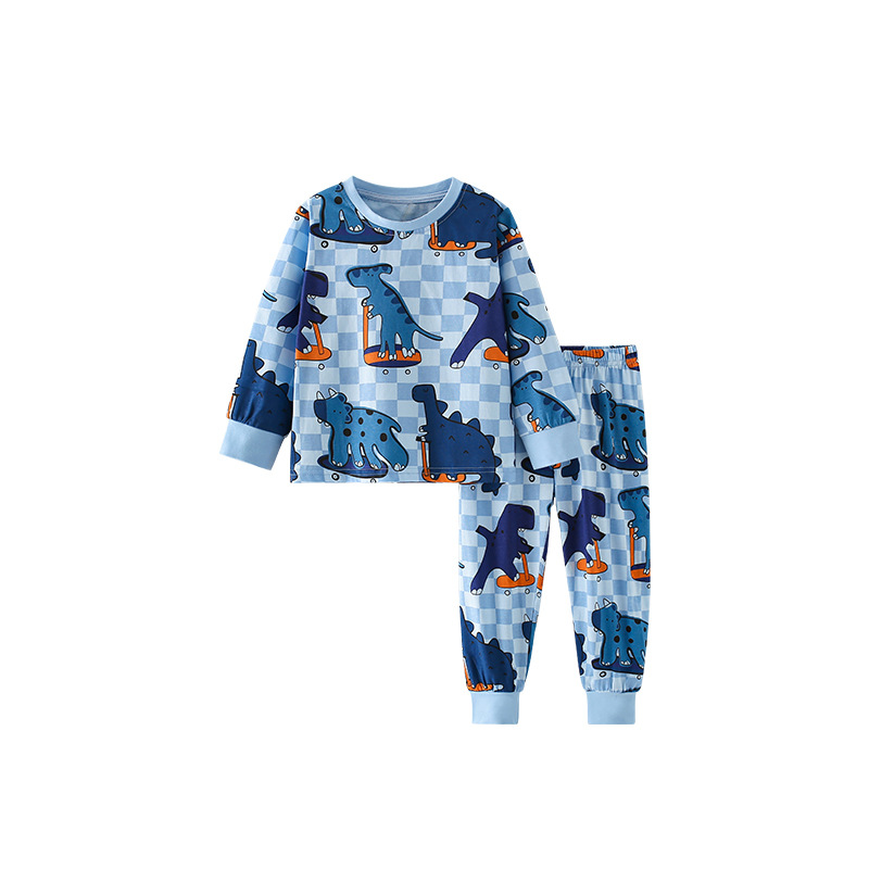 Boys Round-neck Long-sleeve Loungewear Set photo 3