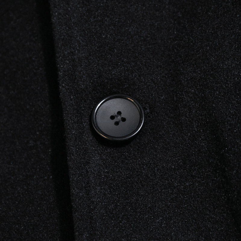 Men's Loose-fit Casual Wool Coat Jacket photo 3