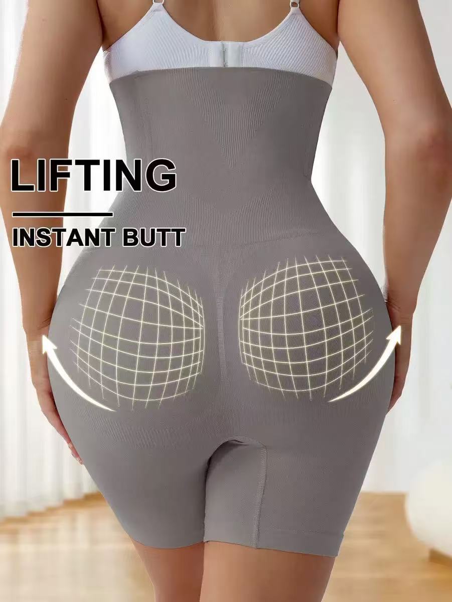 Womens High-waisted Tummy-control Boxer Briefs With Waist-cinching And Butt-lifting Effects photo 8