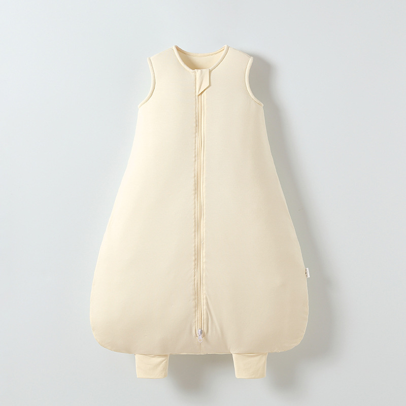 Warm Quilted Childrens Anti-kick Blanket Moisture-wicking Sleeveless Split-leg Sleeping Bag photo 7