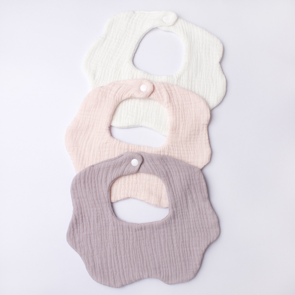 Infant And Toddler Supplies Candy-Colored Gauze Lace Bib photo 8