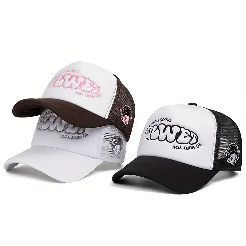 New Summer Breathable Embroidered Baseball Cap photo 4