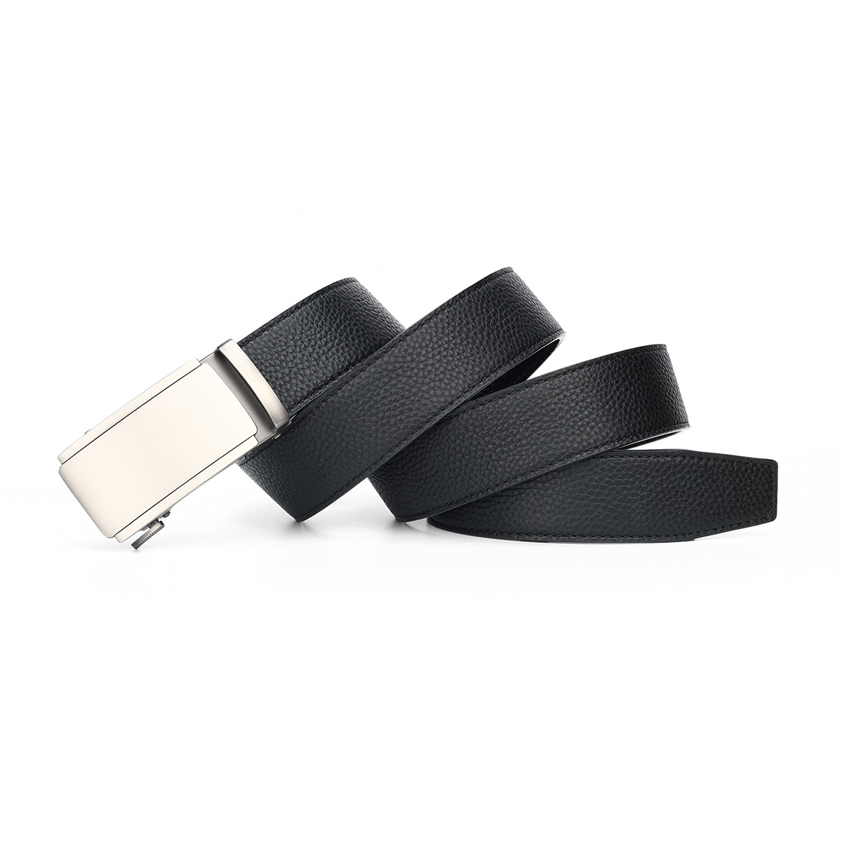Mens High-end Automatic-buckle Leather Belt photo 2
