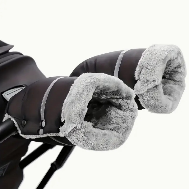 Split-style Extended Stroller Gloves For Outdoor Travel photo 3