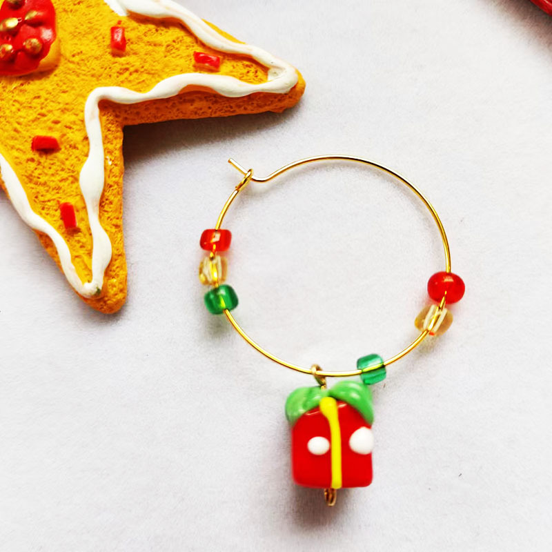 Alloy Christmas Series Wine Glass Pendant photo 2
