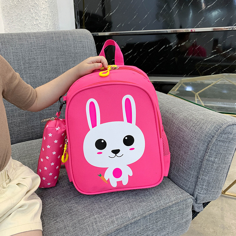 Little Rabbit Children's School Bag Girls' Kindergarten Backpack photo 5