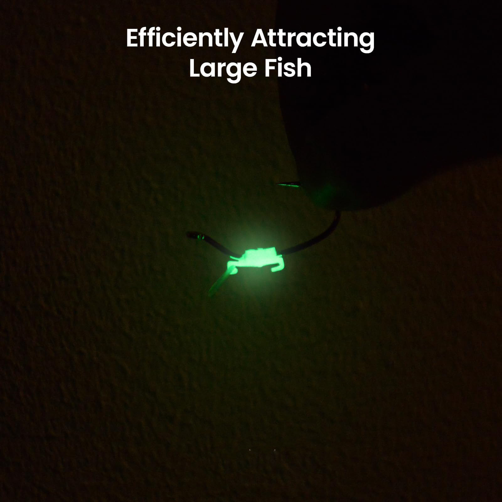 Outdoor Fishing Luminous Shrimp Back Clasp photo 5