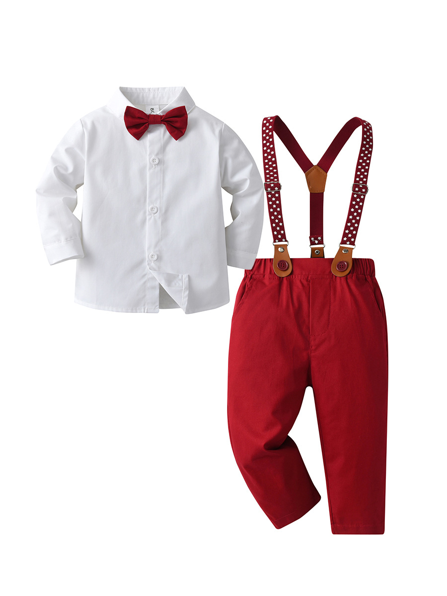 SpringAutumn Long-sleeve Boys' Outfit photo 6