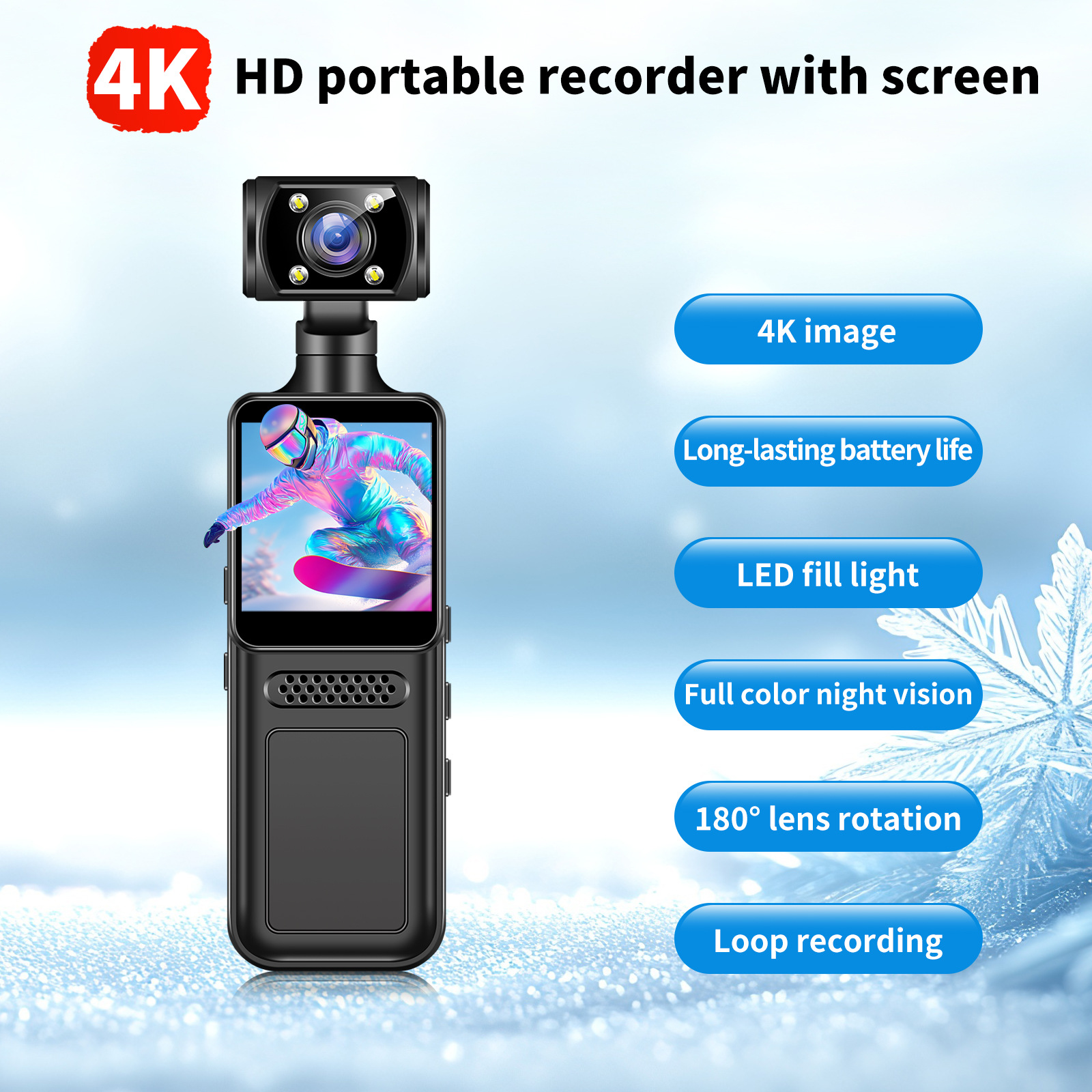 M12 Handheld Pocket Camera Portable Hand-held Video Recorder photo 1