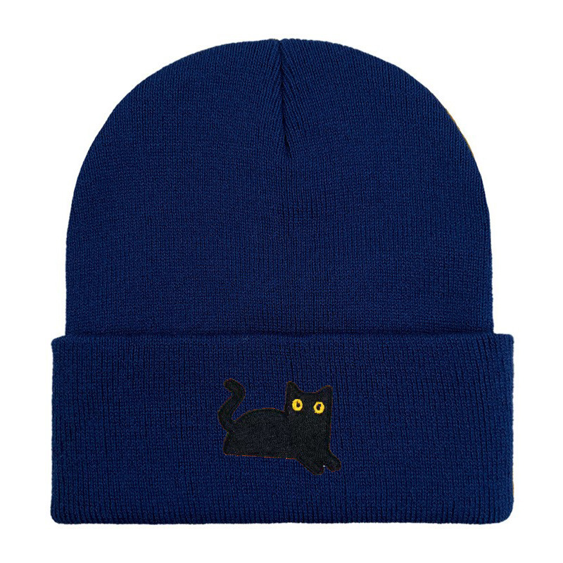All-match Cute Cat Wool Hat photo 5