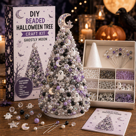 DIY Beaded Christmas Tree Craft Kit photo 6