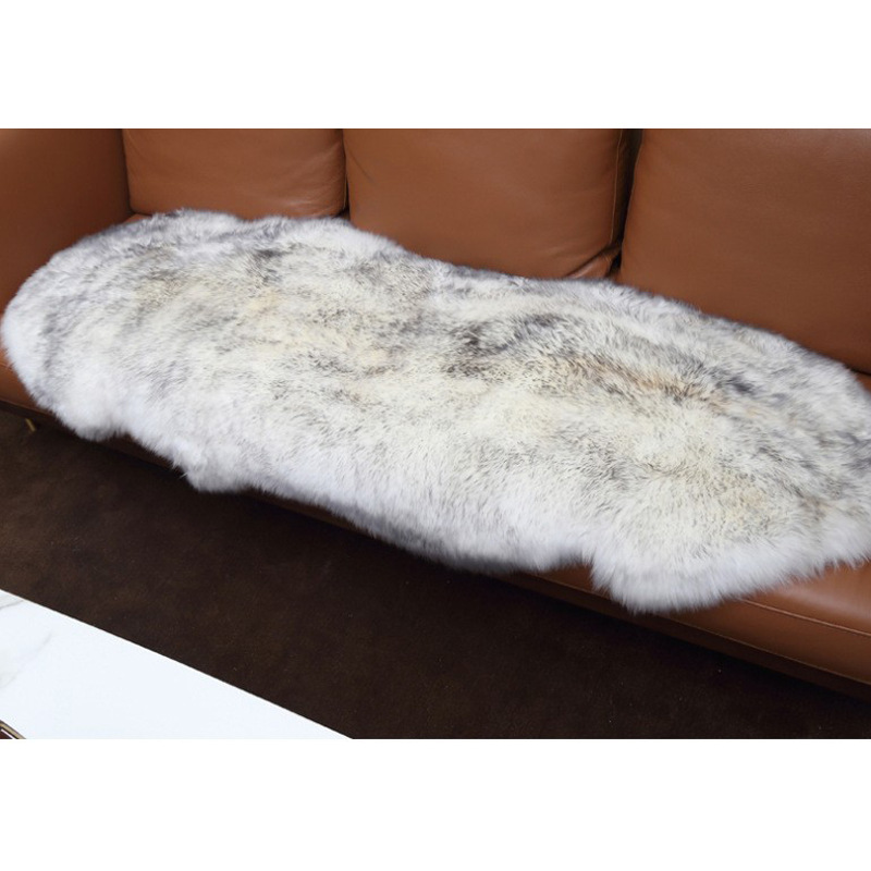 Fur Sofa Cushion Bay Window Mat Living Room Bedroom photo 2