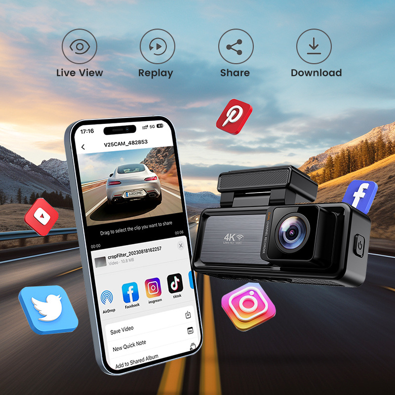 Front And Rear Dual Recording Dashcam photo 5