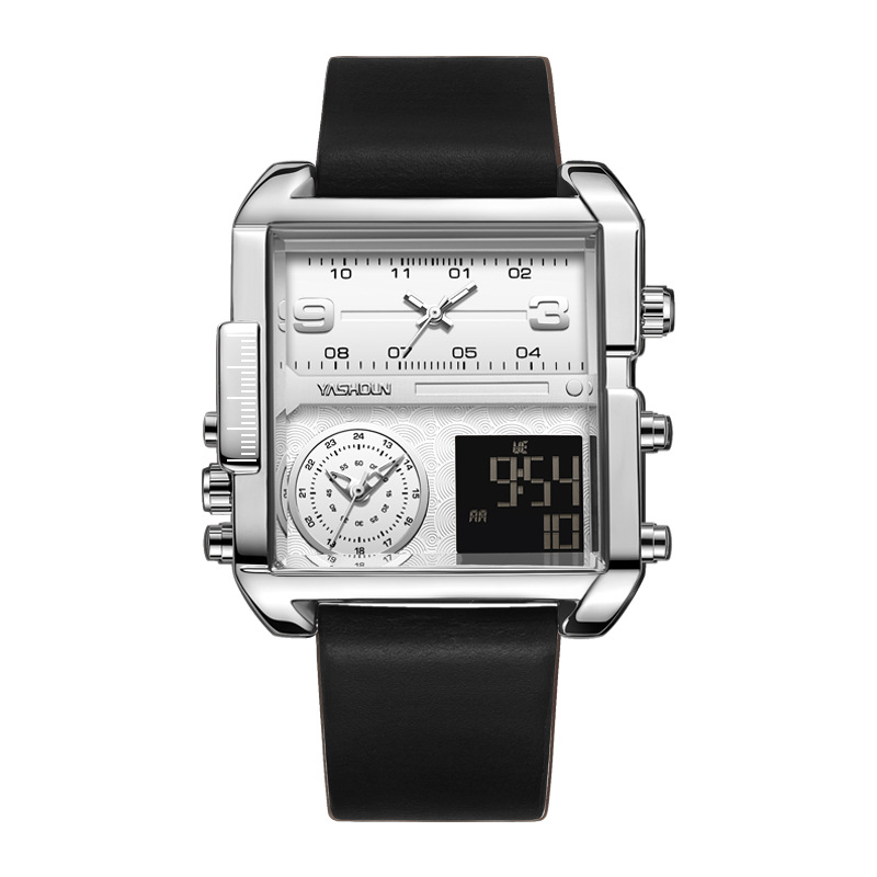 Multifunctional Mens Watch With A Large Dial photo 2