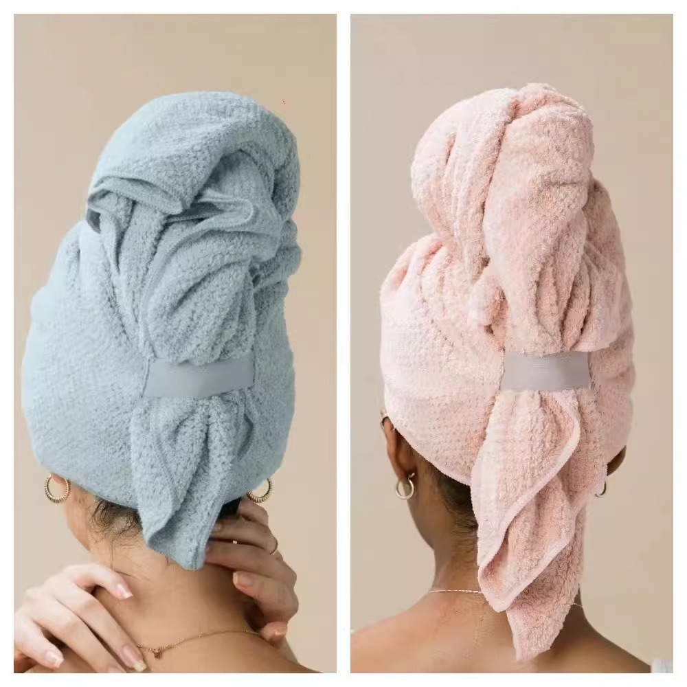 Coral Fleece Quick-drying Water-absorbing And Hair Drying Towel photo 3