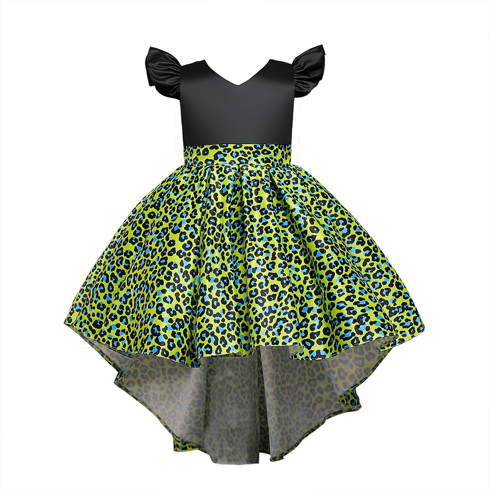 Children's Halloween Party Fashion Show Dress photo 4