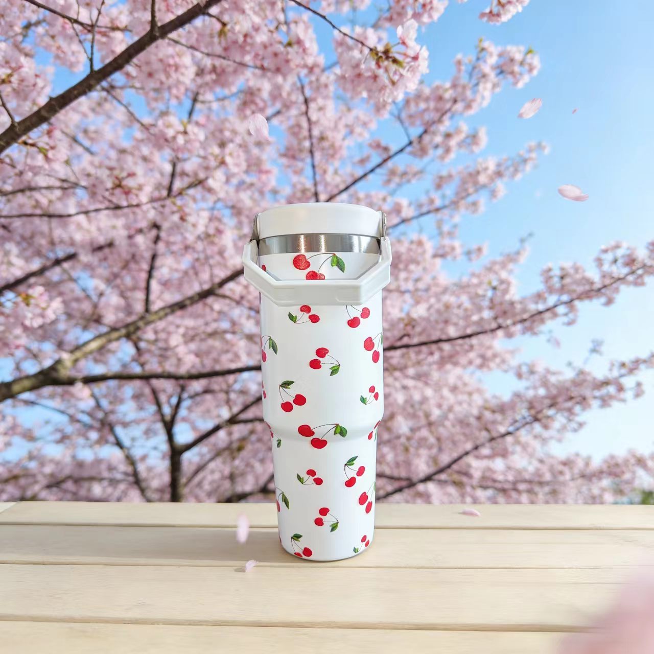304 Stainless Steel Vacuum Insulated Cup With Handle photo 6