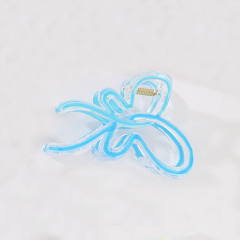 New Arrival Dripping-oil Gradient Bow Hair Clip photo 2