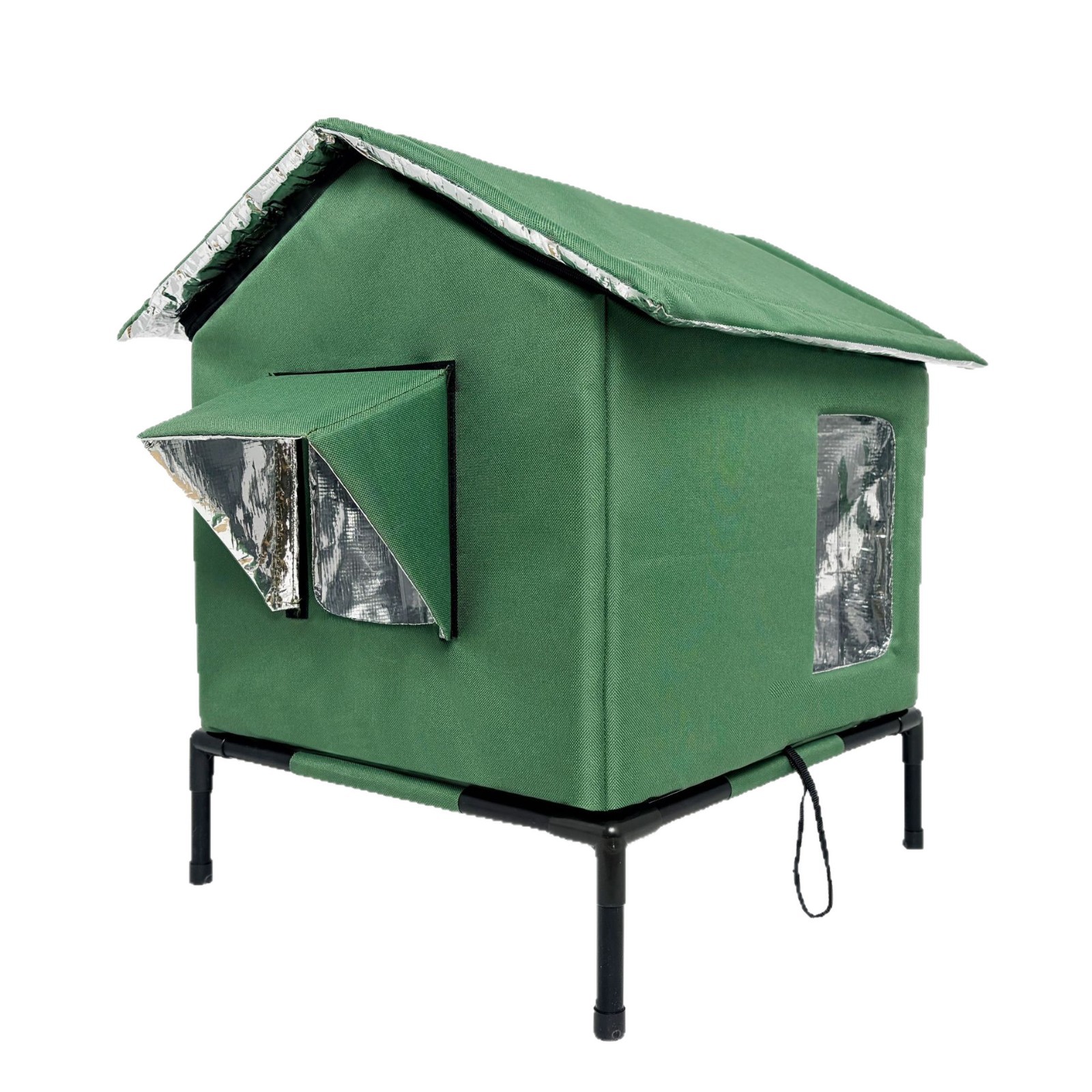 Outdoor Elevated Waterproof Foldable Cat Pet House photo 4