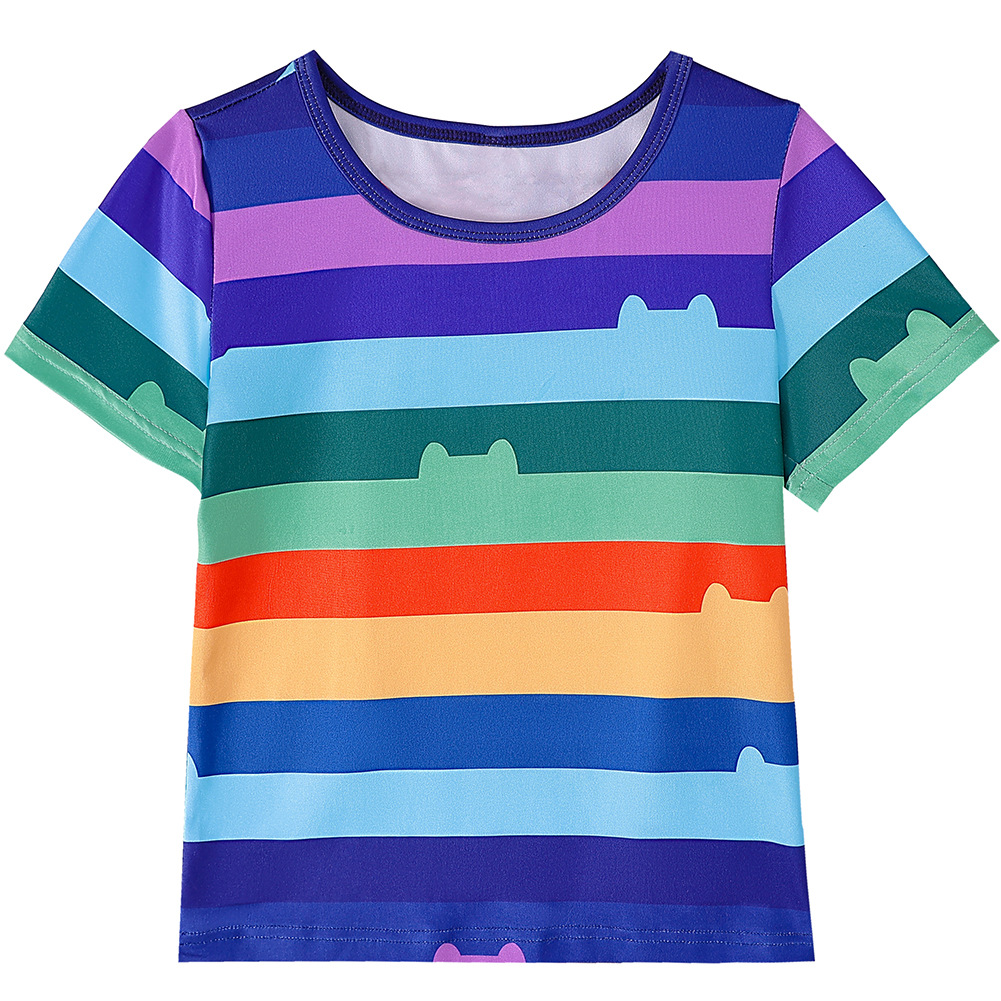 European And American Best-selling Summer Cartoon-themed Skirt Set photo 7