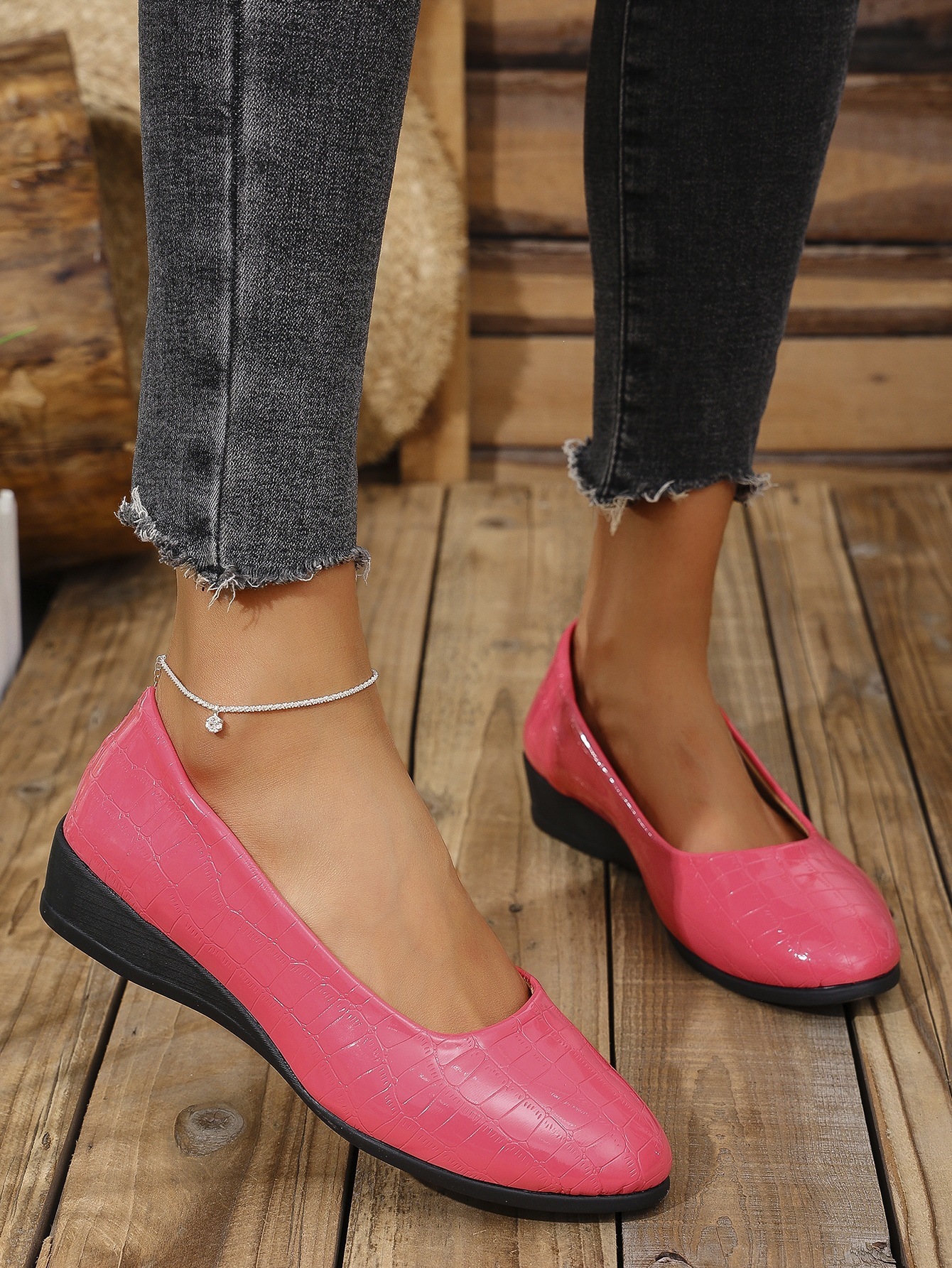 Flat Loafers Casual European And American Style Low-cut Shoes For Outdoor Wear photo 7