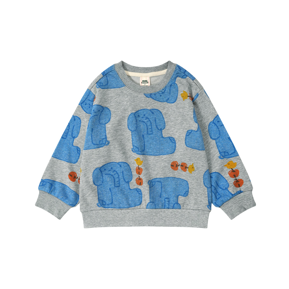 Spring And Autumn Girls Sweatshirt With Ribbed Cuffs photo 5