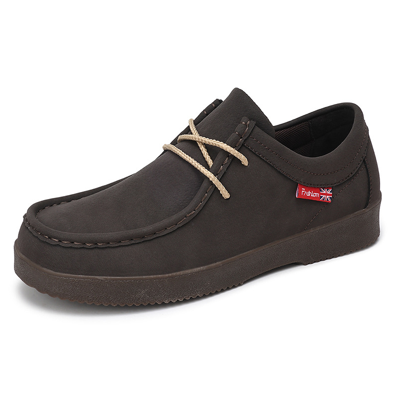 Men's Genuine Leather Dress Casual Shoes - Comfortable Breathable Business Formal Loafers for Daily Wear and Office photo 6