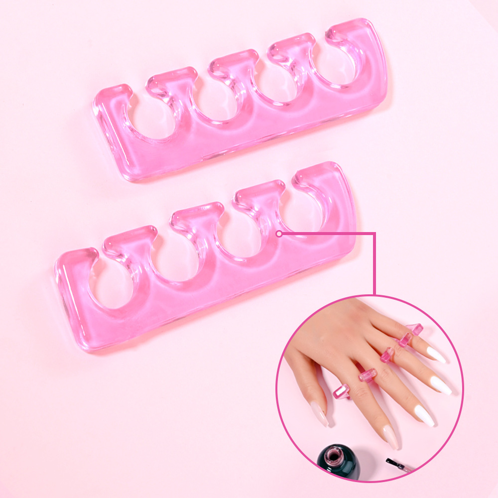Reusable Silicone Nail Art Finger Separator photo 4