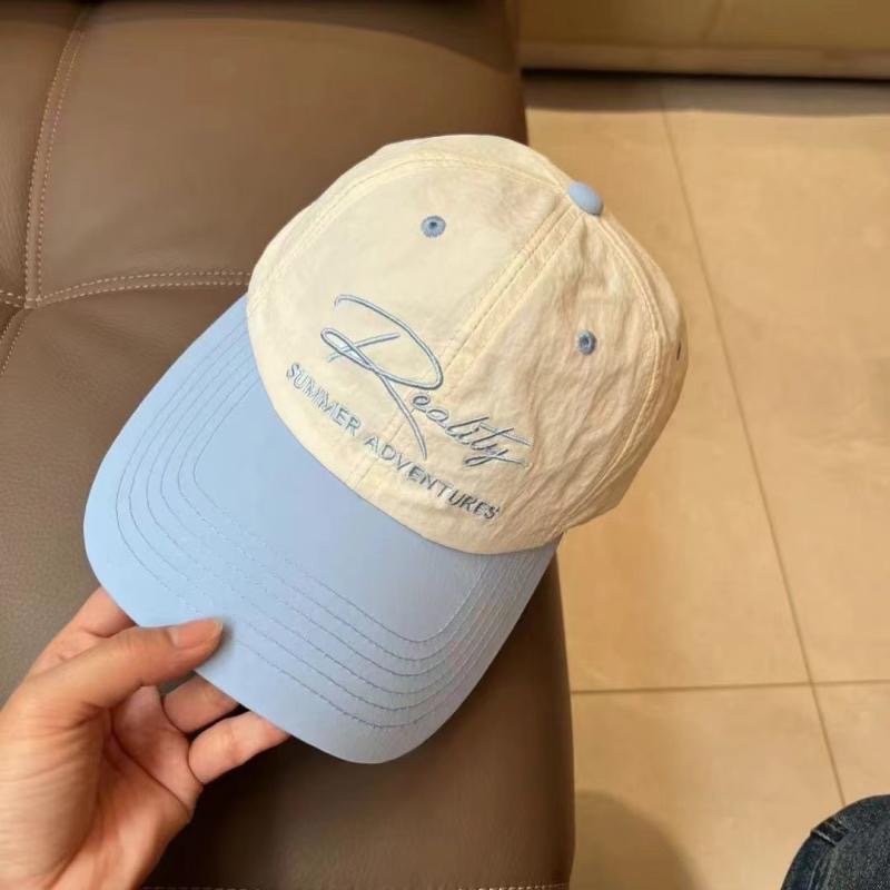 Instagram-style Embroidered Letter Patchwork Quick-dry Baseball Cap photo 5
