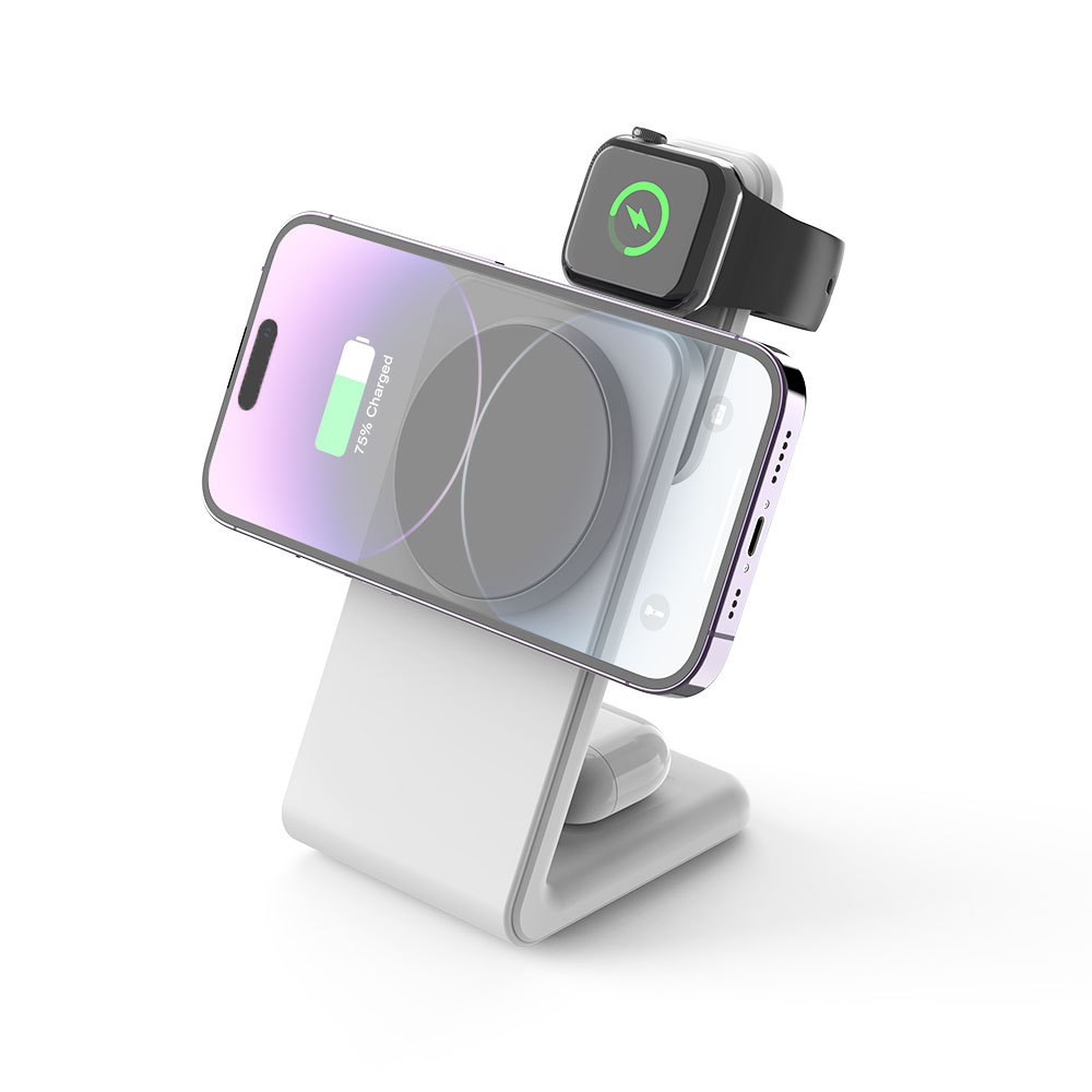3-in-1 Certified Magnetic Wireless Charger photo 5