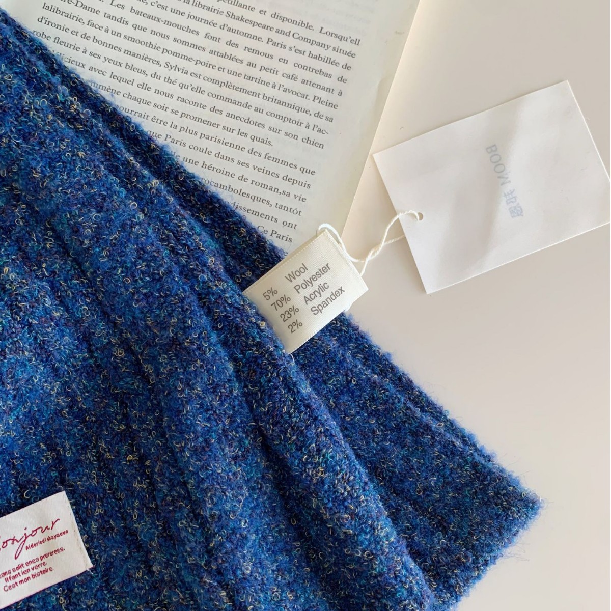 Thickened Warm Versatile Knitted Neck Scarf photo 3
