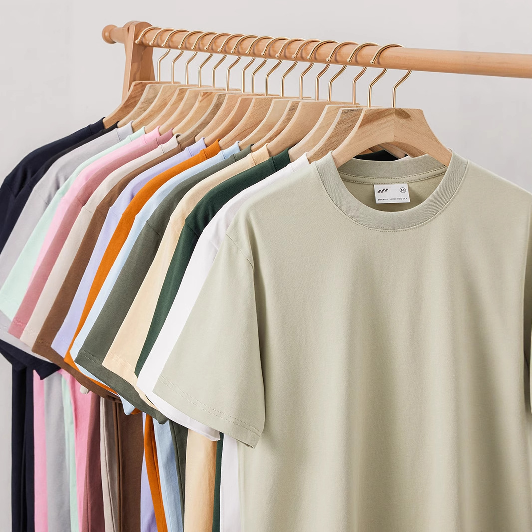 Xinjiang Cotton Heavyweight Cotton Short-sleeve T-shirt photo 1