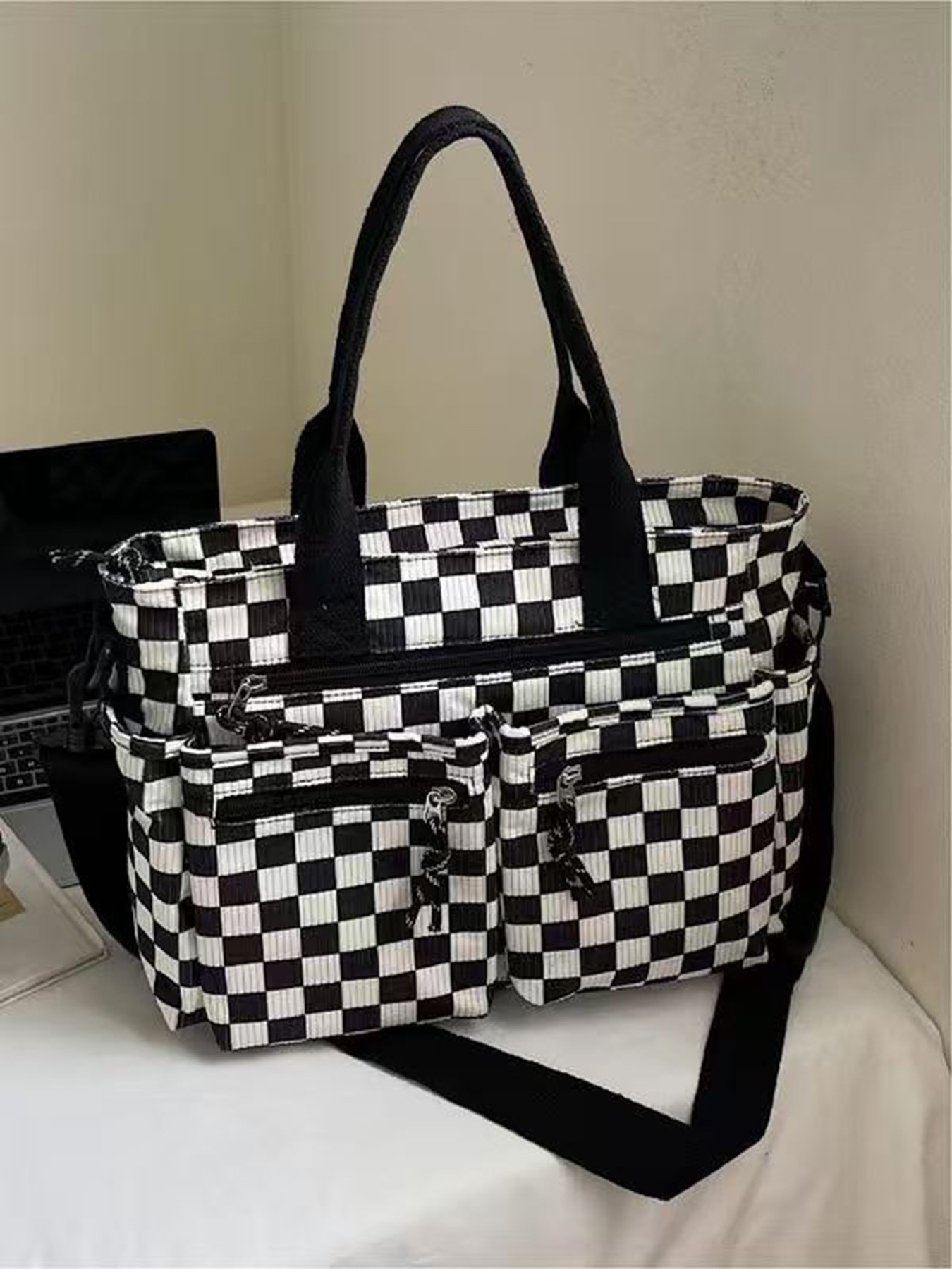 Women's Corduroy Single-shoulder Crossbody Bag photo 3