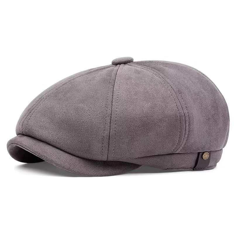 British-style Youth Casual All-match Vintage Octagonal Beret photo 7