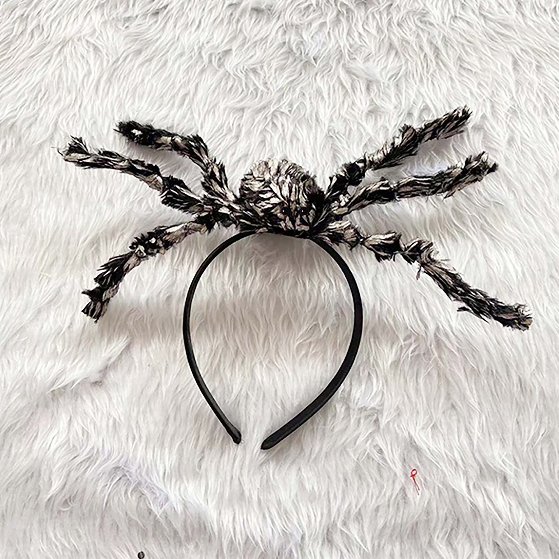 Decorative Fleece Stage Halloween Spider Headband photo 6