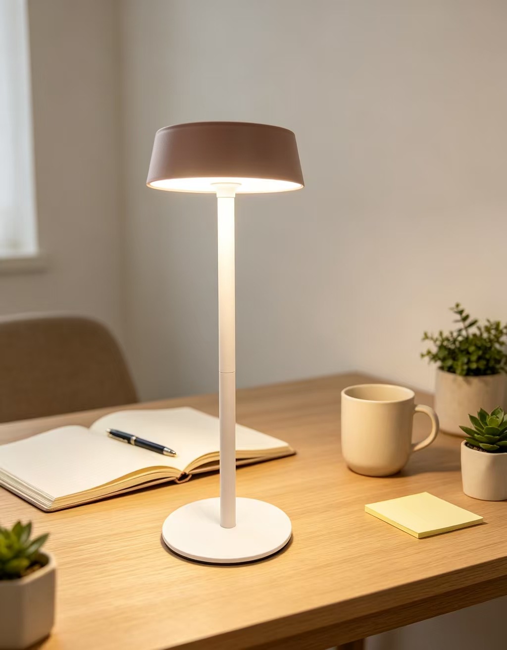 Creative Solar-Powered Charging Desk Lamp photo 4